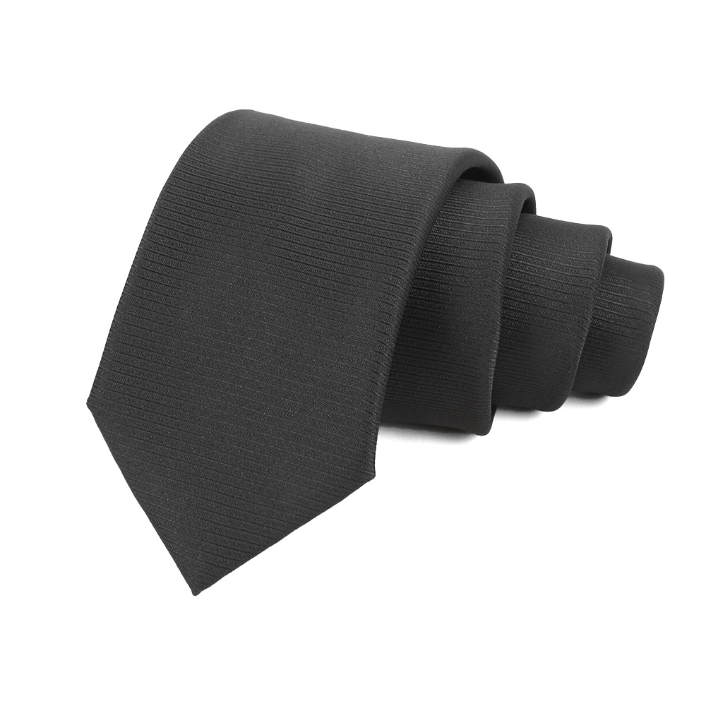 Picture of Men's Tie Business Casual Stripesd Tie 8cm Polyester Jacquard Embroider Print Tie Wholesale Formal Wear