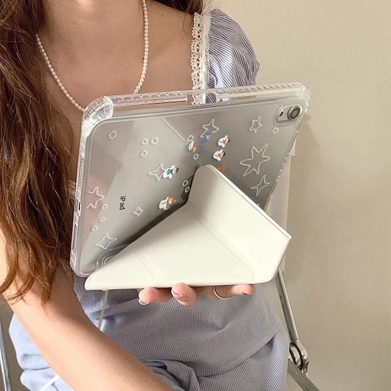 Picture of For iPad11 protective cover air7 shell transparent anti-bending pro Apple 11 inch new mini7 cartoon painting