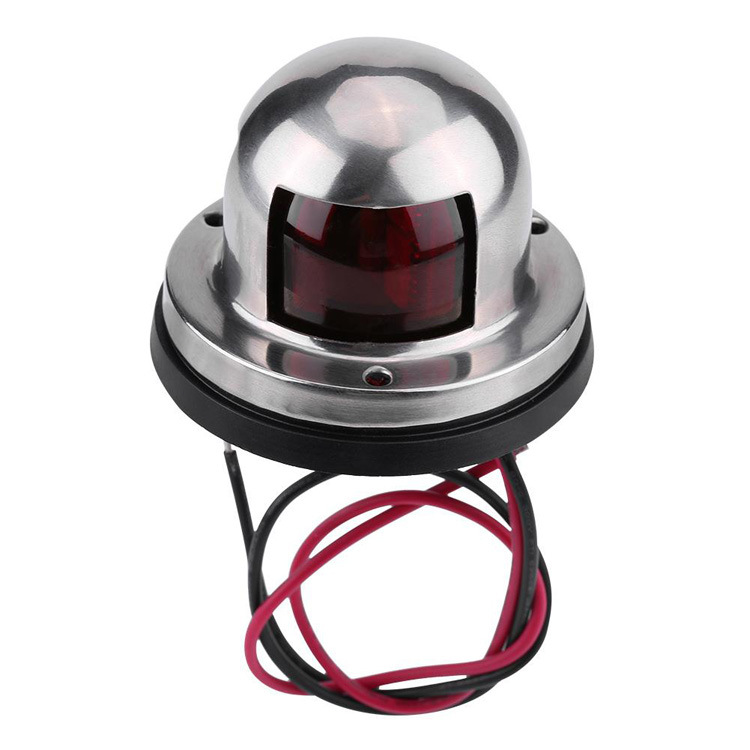 Picture of Ce Certified 316 Stainless Steel Marine Led Signal Light Yacht Red and Green Navigation Light Suitable for Speedboats and Marine Applications