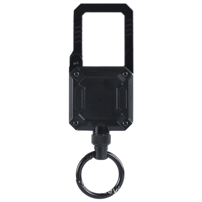 Picture of Autumn rain retractable easy pull key chain function multi-purpose lanyard outdoor travel portable hanging backpack magnetic anti-loss rope