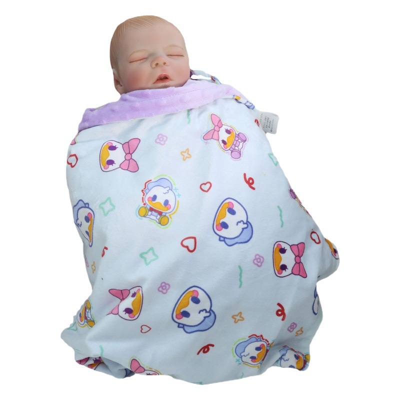 Picture of Beanie Blanket, Suitable for All Seasons, Soothing Children's Blanket, Baby Newborn Touch Blanket, Japanese-Style Children's Blanket