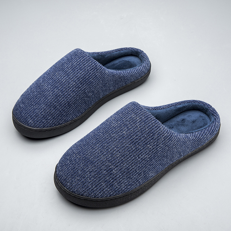 Picture of Cross-border AliExpress Men's Home Shoes Women's Indoor Lazy Cotton Slippers Hotel Warm Casual Cotton Slippers Women
