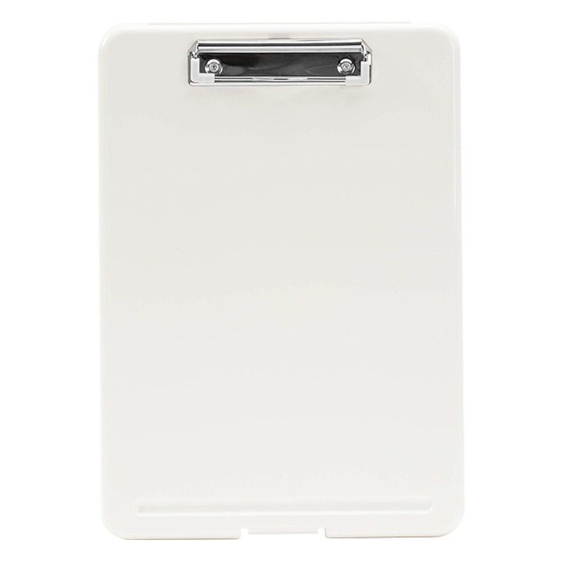 A4 File Box File Storage Box Plastic Transparent Folder Writing Board Pad Test Paper Office Supplies Information