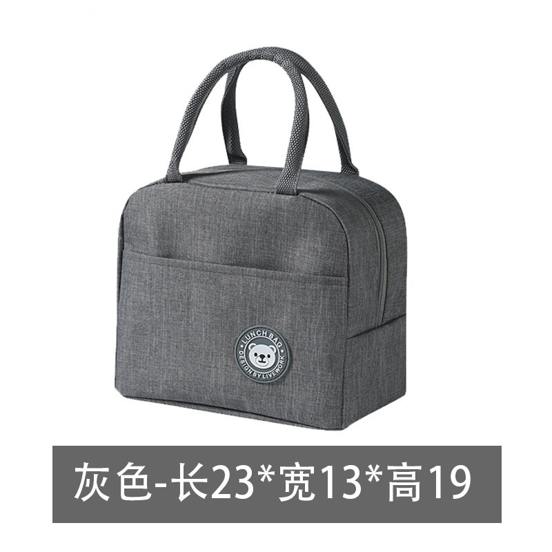 Picture of Insulated Lunch Box Bag Bento Handbag for Students with Meals Waterproof and Oil-proof Meal Bag for Office workers Thickened Aluminum Foil Bag