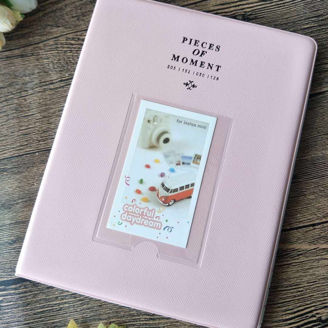 Large Capacity Polaroid 3-inch Album Dessert Time 128 Pocket Ticket Album Storage Album