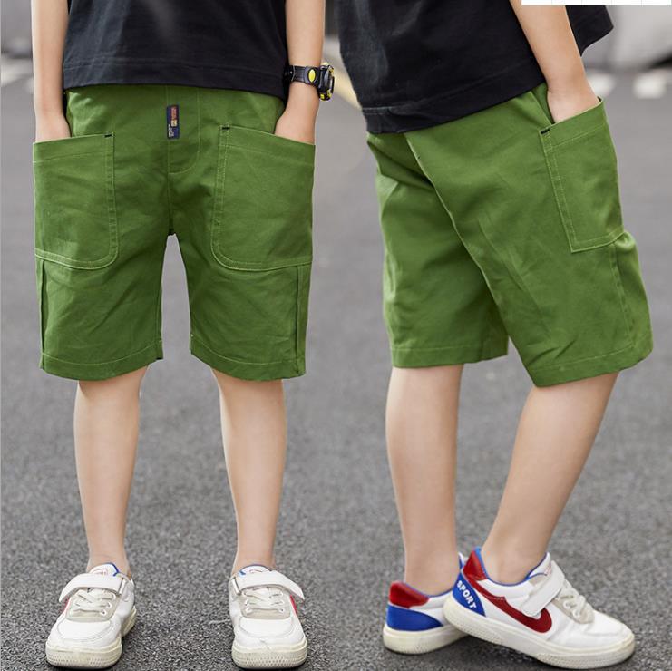 Boys' Casual Pants Summer New Style Large Children's Thin Loose Pants Children's Short Pants Fashionable Loose Pants