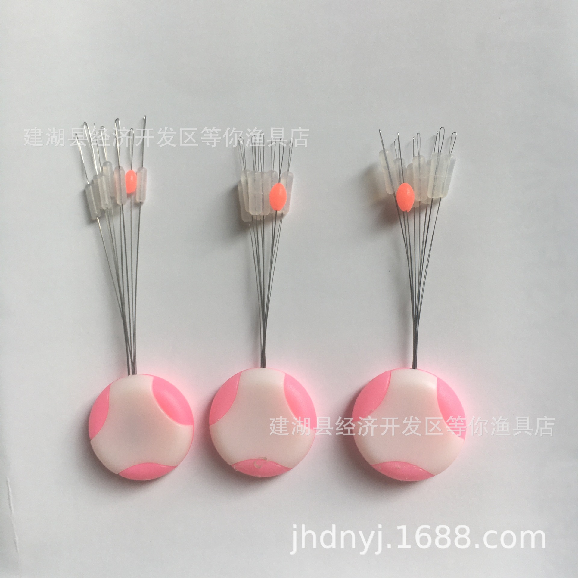Transparent space bean silicone long column 100 Set 7 1 competitive wild fishing accessories