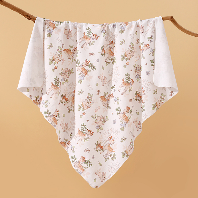 Picture of [Strict Selection] Pure Cotton Bag Single Newborn Baby Bag Cotton Summer Thin Anti-startling Baby Wrap Towel