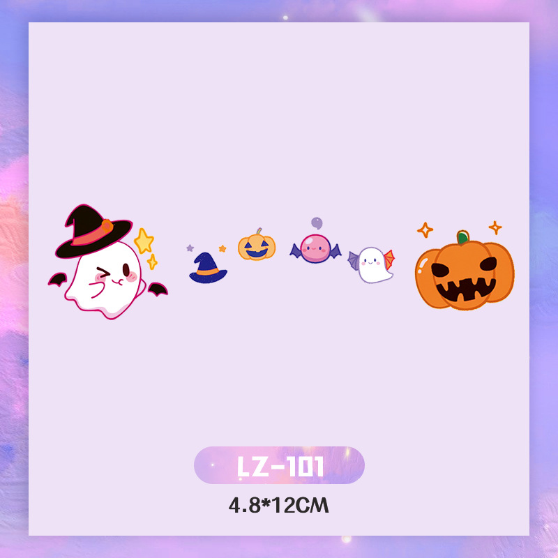 Picture of New Year's Day girl cute face makeup New year new year Creative face stickers love blush cute makeup stickers tattoo stickers