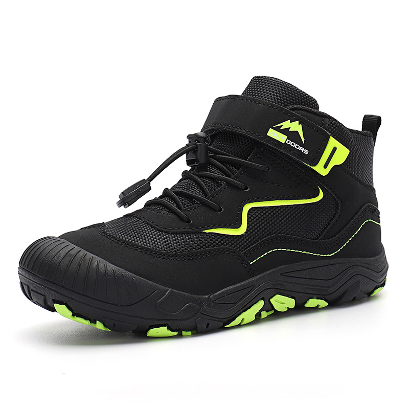 Picture of Cross-border Autumn and Spring New Casual Fashion Trend All-match Mid-help Outdoor Children's Mesh Shoes Casual Shoes Non-slip Children's Shoes