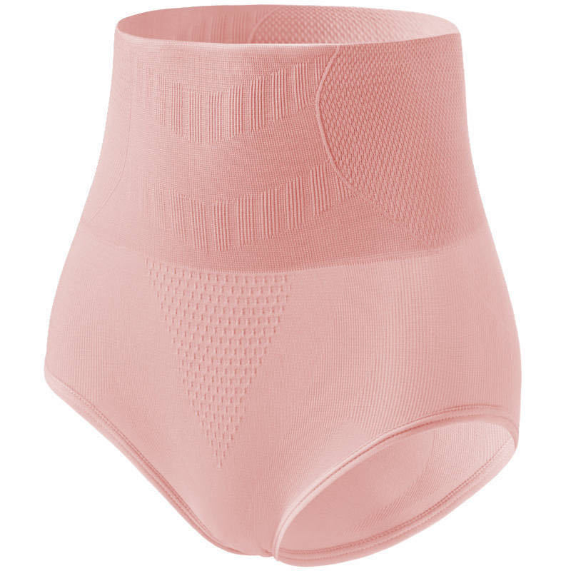 Picture of Cross-border 3D honeycomb high waist postpartum abdomen hip panties ladies triangle graphene cotton crotch M-XXL large size