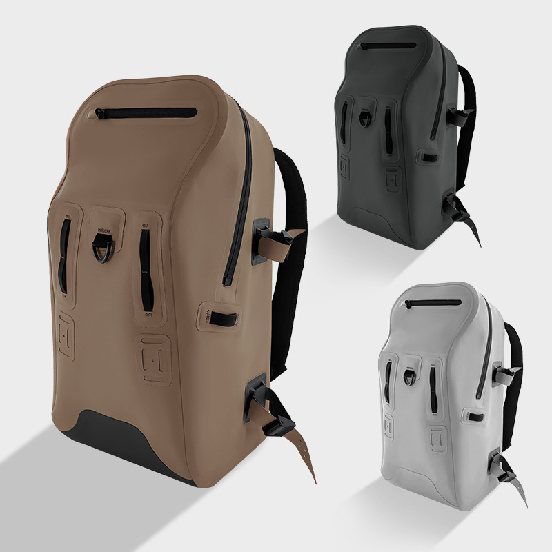 Cross-border Outdoor Waterproof Luya Bag Multifunctional Backpack Mountaineering Bag Diving Dew Camping Ride TPU Airtight Backpack