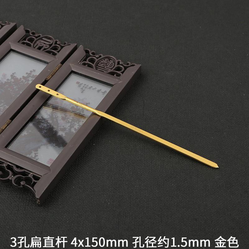 Picture of AliExpress copper hair accessories single stick hair pin comb accessories DIY hand-made antique step hairpin body material