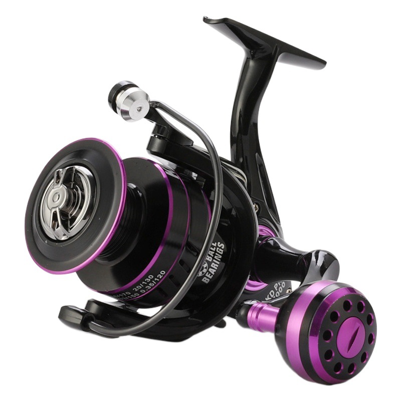 Bering factory direct metal spinning wheel fishing reel large capacity Luya wheel fishing wheel remote throwing wheel fishing gear wholesale