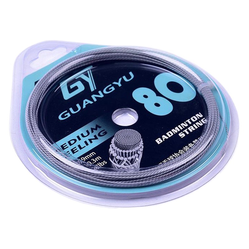Wide Feather Steel Wire Badminton Line High Pound Training Elastic Badminton Line Professional Fiber Silk Durable Badminton Line