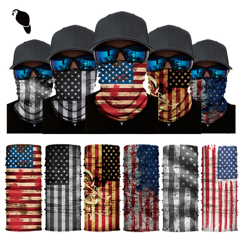 Xunhui Magic Headscarf Export Hot-Selling Outdoor Cycling Multi-Functional Mask Sun Protection Seamless Neck Cover Bandanas