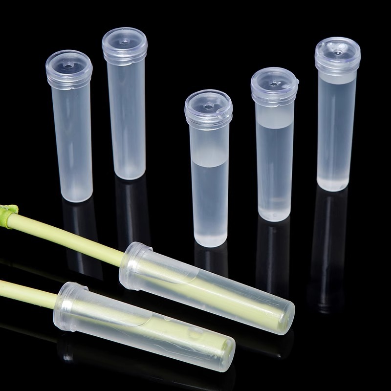 Flower water pipe single bouquet packaging material orchid tube nutrition tube water storage tube floral flower tube wholesale