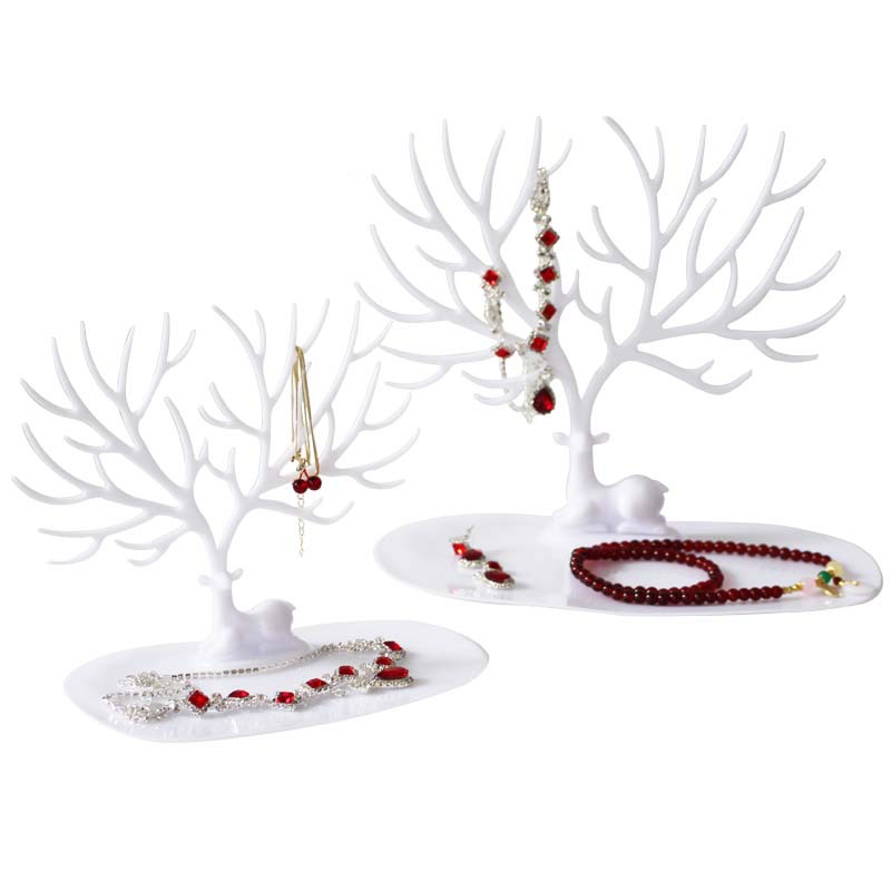 Picture of Fawn Goo Card Hanger Earring Rack Bracelet Jewelry Storage and Finishing Hanger Antler Tree Earrings Jewelry Display Rack