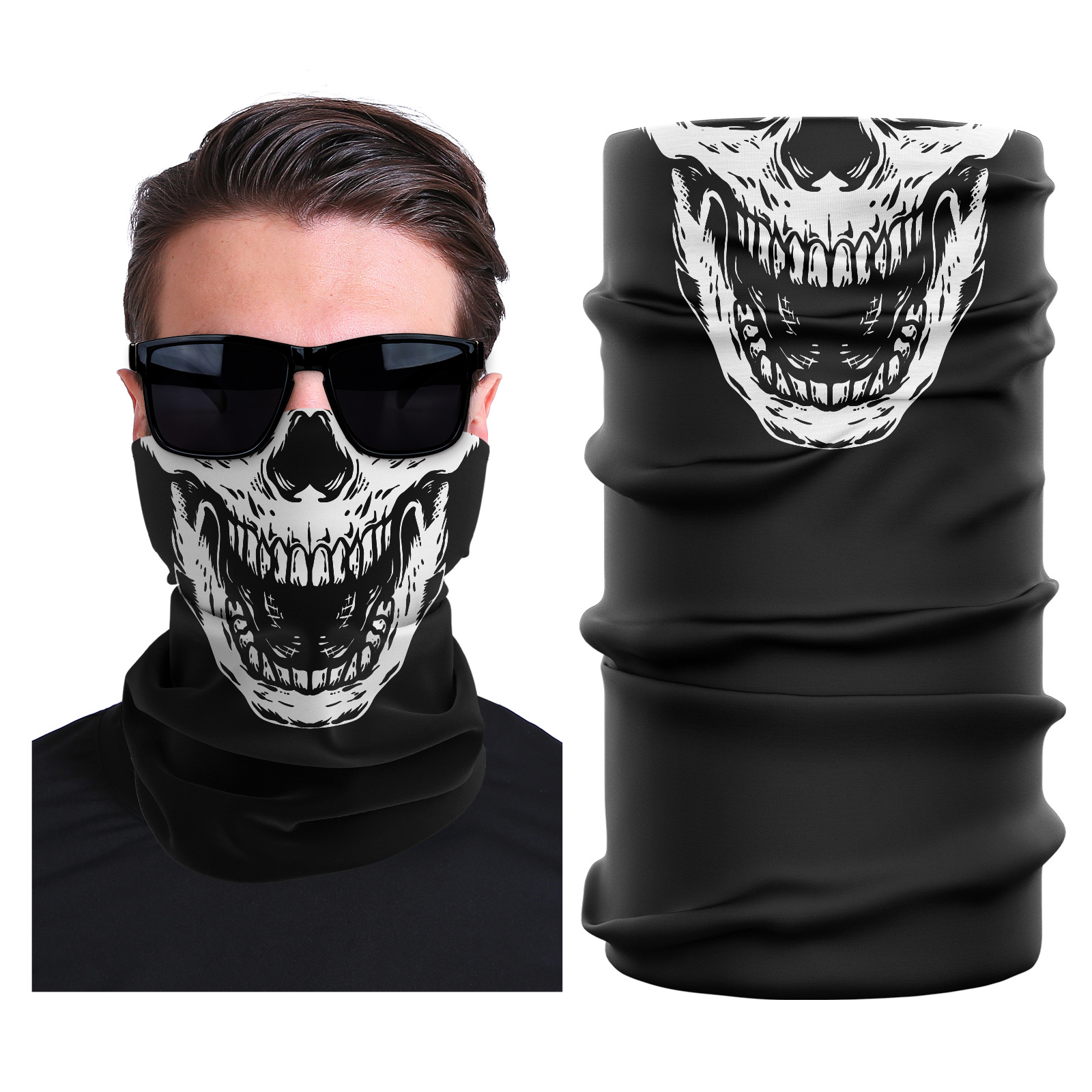 Picture of Xunhui magic scarf outdoor scarf mountaineering riding scarf high elastic seamless Ice Silk face towel cross-border bandana