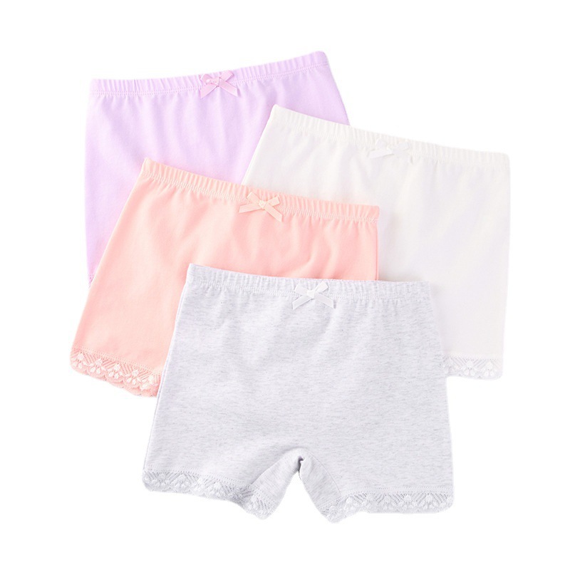 Picture of Wholesale leggings children girls safety pants big children girls underwear dancing solid color shorts cotton anti-light summer