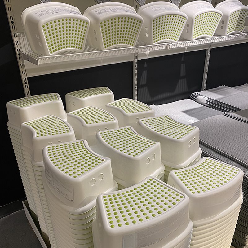 Picture of Children's anti-slip stool, footrest, baby washing mat, footrest, plastic toilet, squatting pit, toilet stool