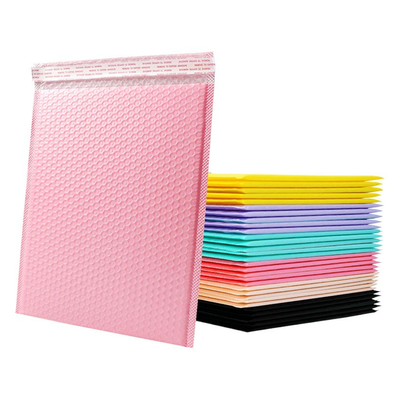 Shengli manufacturers matte co-extruded film bubble envelope bag clothes foam packaging shockproof thickened bubble bag packaging bag