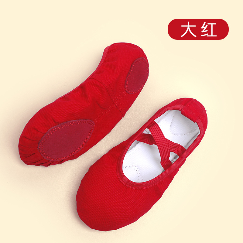 Picture of Ballet Shoes Children's Dance Shoes Boys Square Dance Girls Dance Shoes Practice Dance Shoes Fitness Girls Cat Claw Shoes