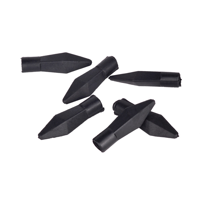 Picture of Black rubber arrow inner diameter 7mm soft arrow archery scenic outdoor CS entertainment arrow accessories manufacturers wholesale