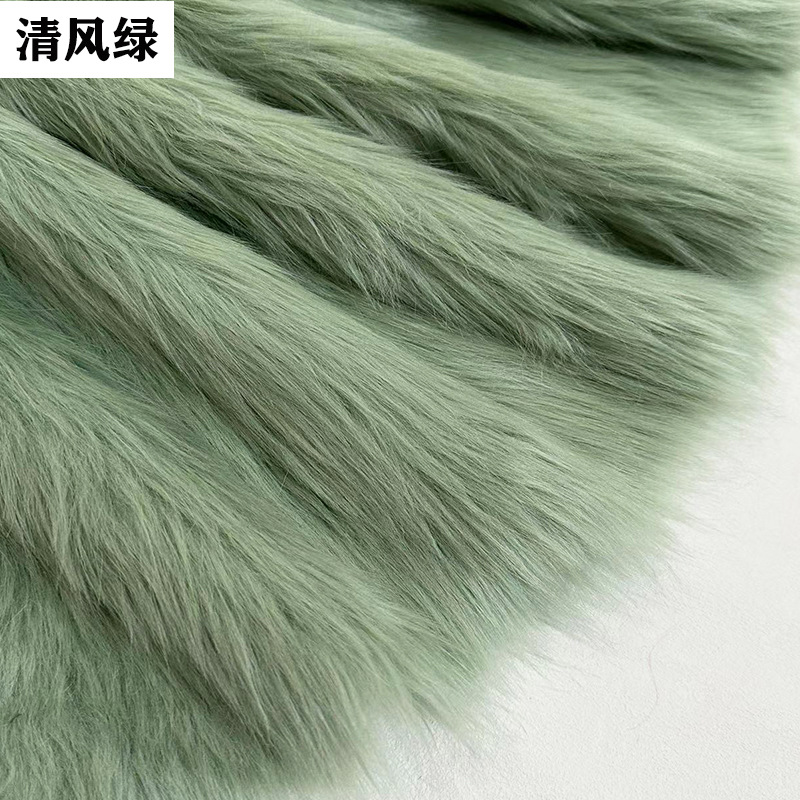 Picture of Imitation fox fur cloth plush cloth fabric 5cm long fur carpet cloth imitation fur clothing animal hair