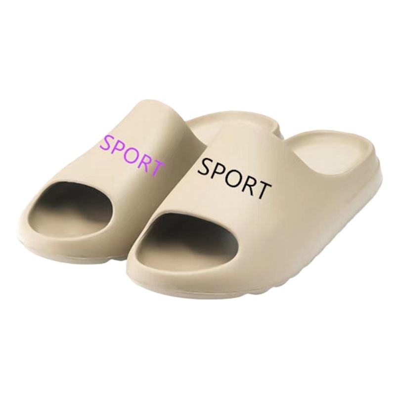 Picture of Summer Coconut Slippers Men's Feeling Shit Wearing Internet Celebrous Couple Thick Bottom Non-slip Trendy Beach Coconut Slippers eva