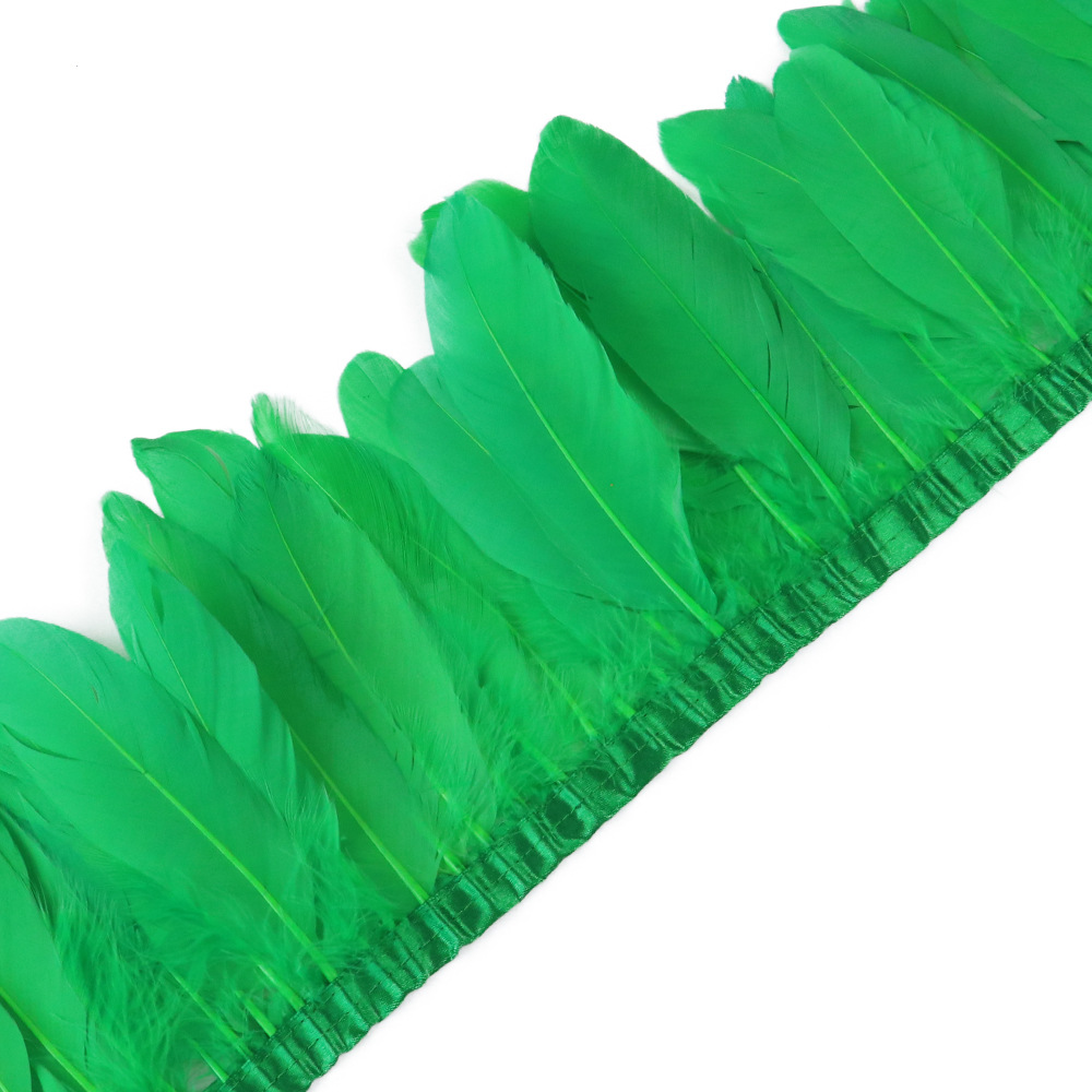 Picture of Goose feather large floating cloth belt/edge DIY handicraft accessories stage performance clothing accessories manufacturers in stock sales