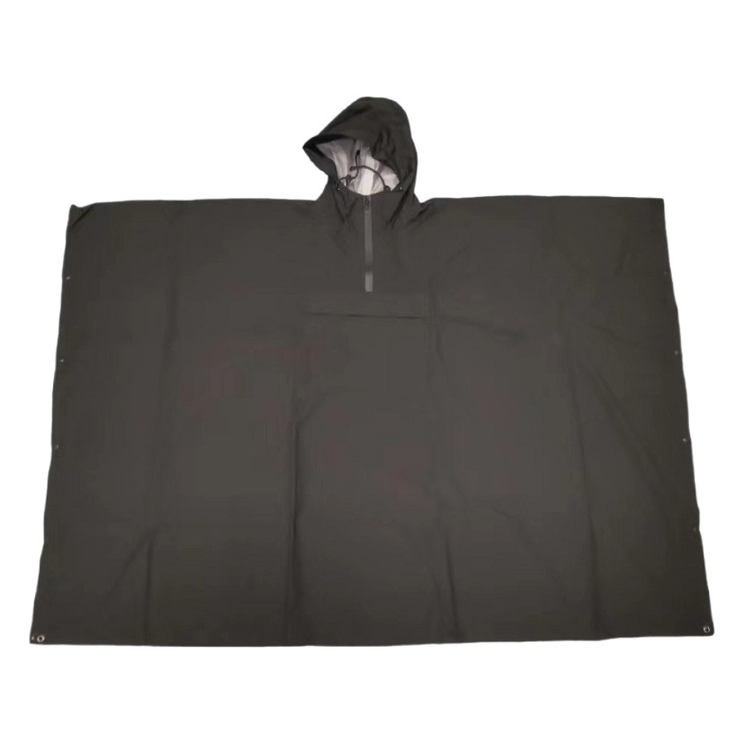 Picture of Tactical Raincoat Outdoor Waterproof Multi-function Anti-rainstorm Pressure Glue Rain Travel Mountaineering Fishing Camping Portable Folding