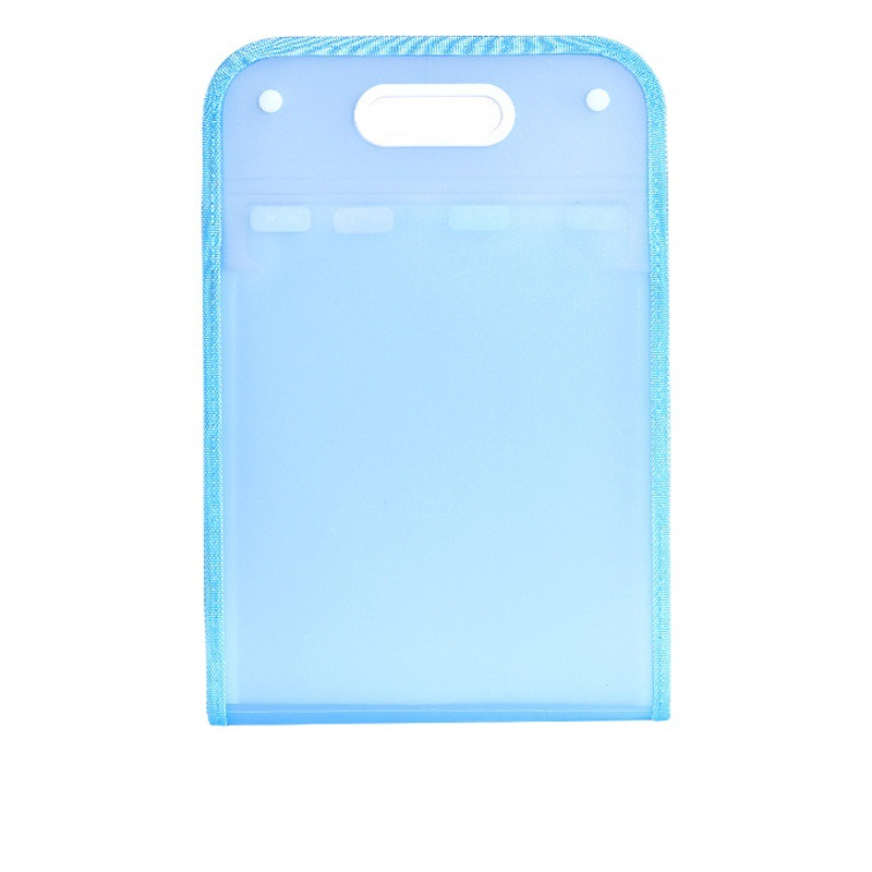Paper paper storage bag portable folder multi-layer large capacity organ bag student learning stationery primary school student paper clip
