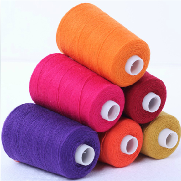 Picture of Hengai cashmere factory wholesale blended mink wool raccoon wool woven 24/2 strand woven wool