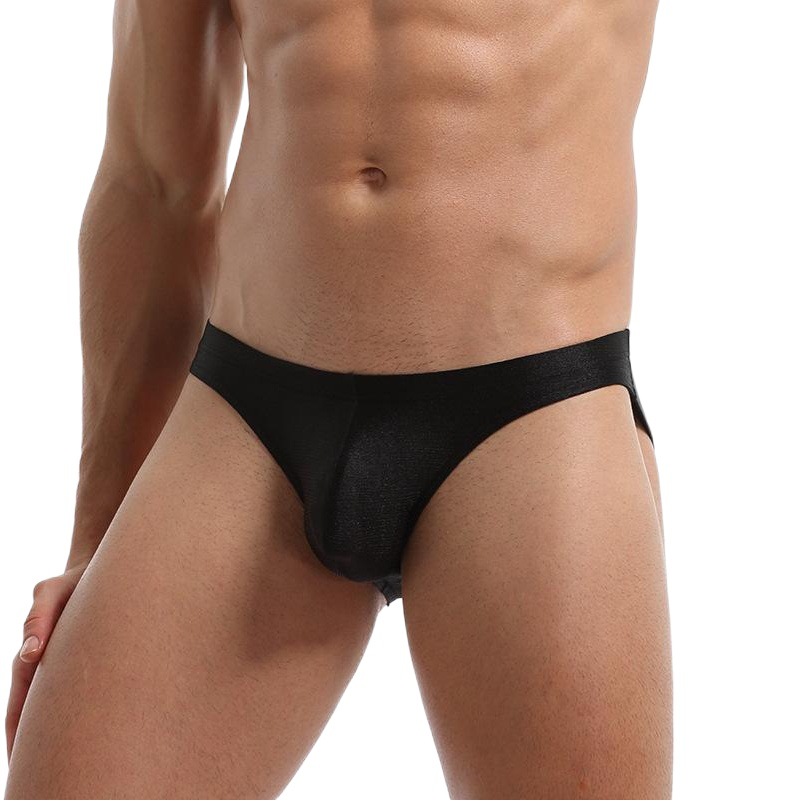 Nylon ice silk men's underwear European code comfortable men's briefs a generation of men's ice silk underwear