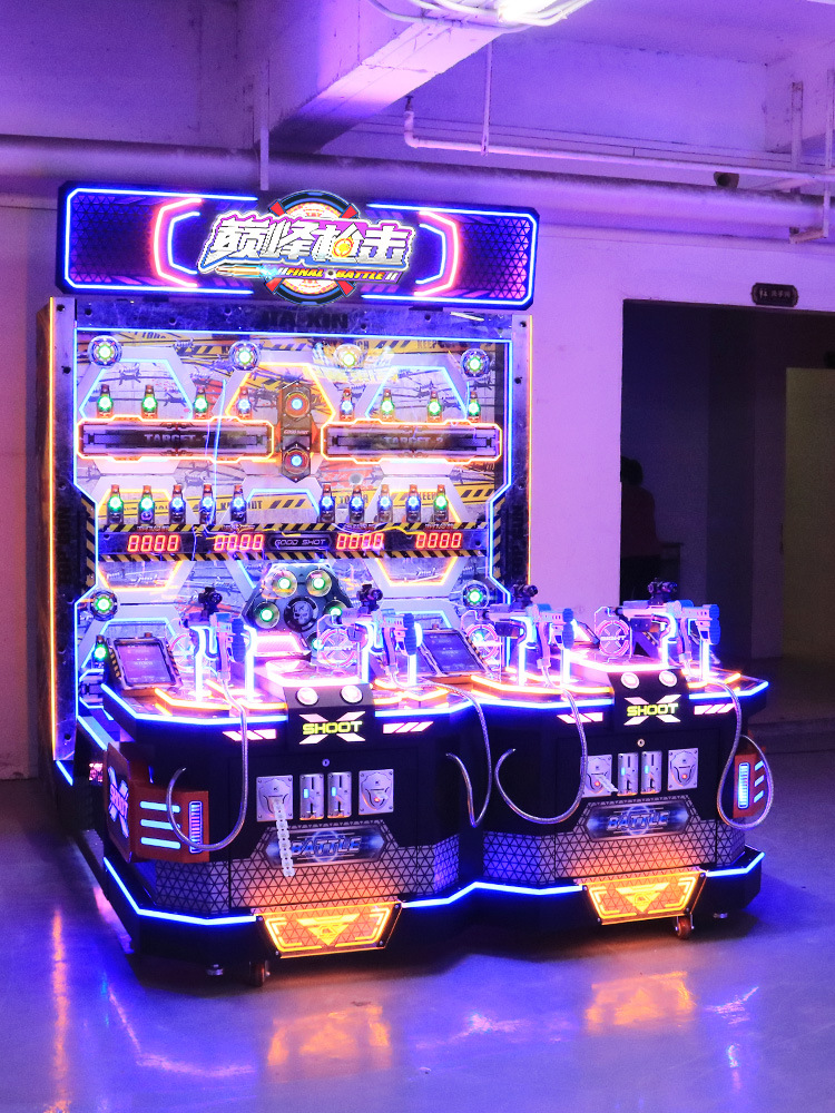 Picture of Four-person peak bolt shooting game console game hall shooting large entertainment machine video game city entertainment game equipment