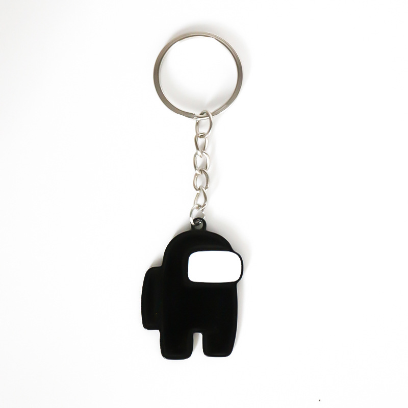Picture of Cross-border new Among Us werewolf killing game peripheral cartoon alloy keychain male and female student pendant wholesale
