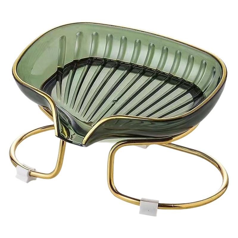 Soap Box draining punch-free household light luxury wall-mounted soap storage rack creative storage artifact