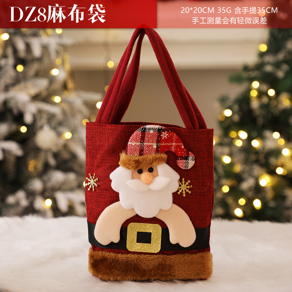 Picture of Christmas Gift Apple Bag Handbag Adult Children Children Christmas Gift Decoration High-end Gift Bag
