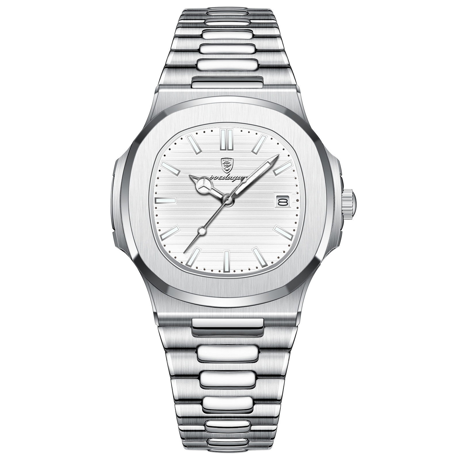 Picture of Swiss brand new waterproof ultra-thin men's watch calendar quartz watch live foreign trade explosions a generation of hair