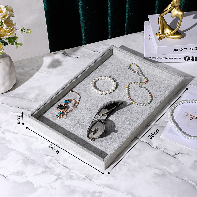 Picture of Jewelry Display Tray Advanced Necklace Rack Ring Handstring Box Bracelet Earrings Stall Bracelet Jewelry Jewelry Disc
