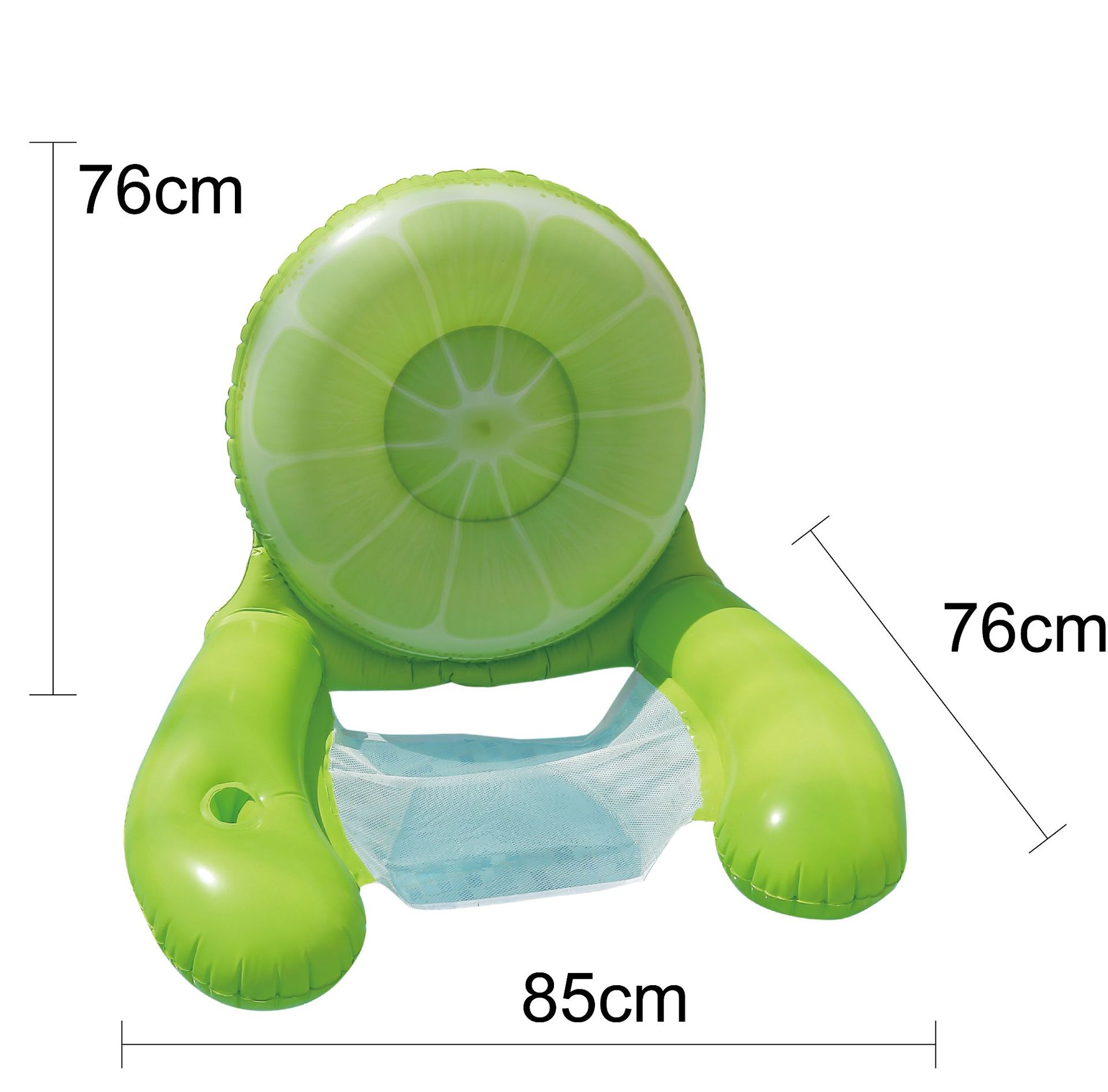 Picture of Factory in stock Swimming Pool Inflatable Floating Row Foldable Striped Floating Bed Water Amusement Hammock Single Recliner Floating Row