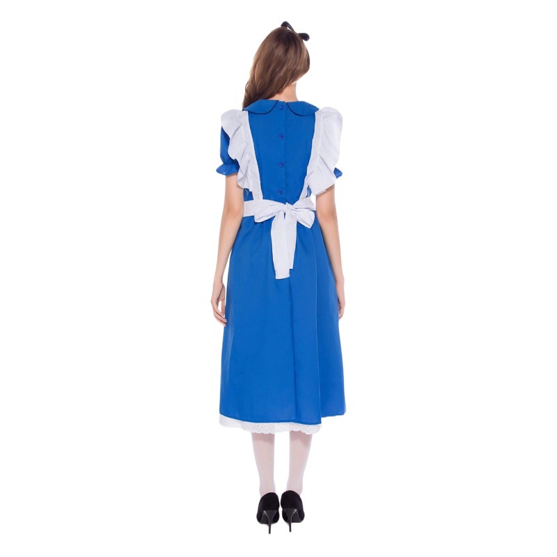 Cute maid costume role-playing maid costume Halloween costume adult parent-child maid stage performance costume