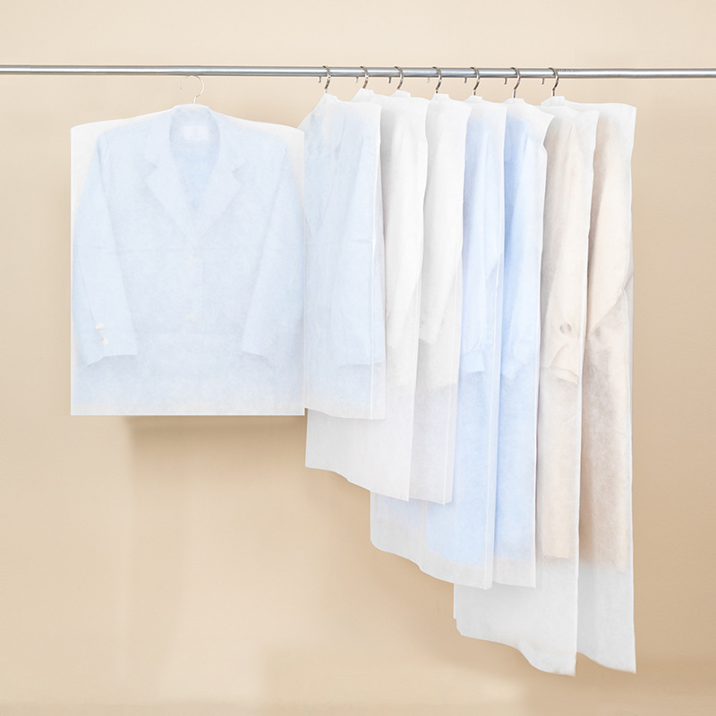Picture of Amazon Clothing Dust Cover, Transparent Disposable Garment Cover for Travel, Non-Woven Fabric Hanging Garment Bag for Storage