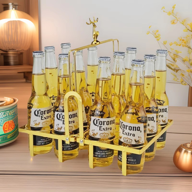 Picture of Cross-border Foldable Bar KTV Special Small Bottle Beer Rack Beer Display Rack Beer Basket Pop Can Rack