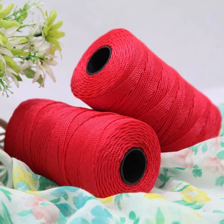 Picture of Gold thread mixed strand bright silk thread handmade diy crochet sweater doll scarf thread coat hand knitting thread factory wholesale