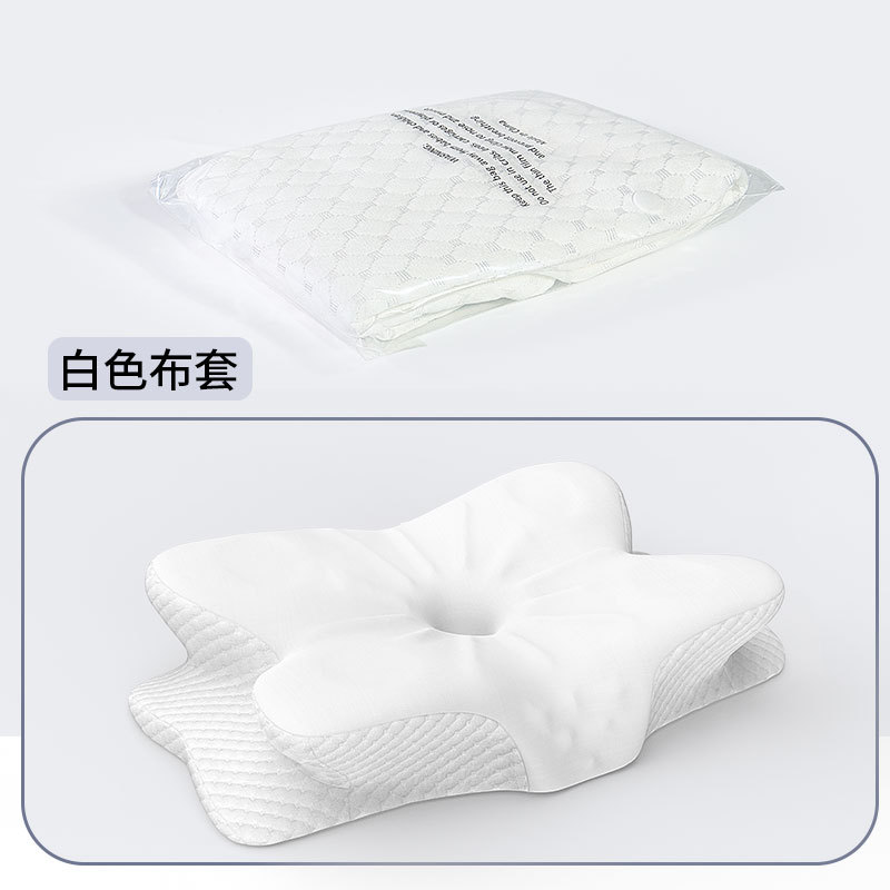 Picture of Butterfly Pillow Pillow Case Amazon Butterfly Pillow Ice Silk Cloth Pillow Case Hotel Simple Slow Rebound Memory Pillow Cloth Cover