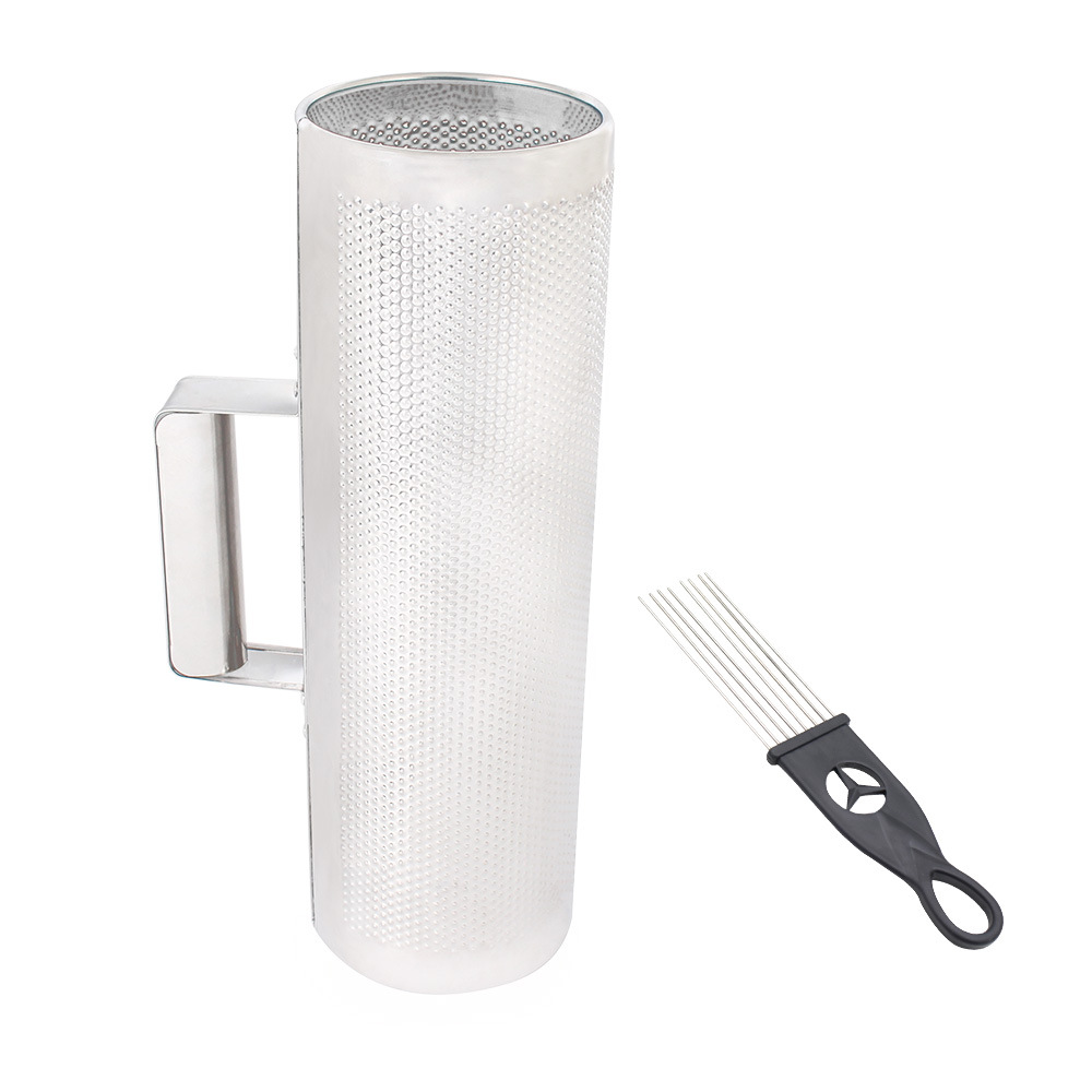 Picture of Cross-Border Metal Shaving Tube Frog Shaving Tube Percussion Instrument Shaving Frog Professional Performance Accompaniment Aluminum Sand Tube Wholesale