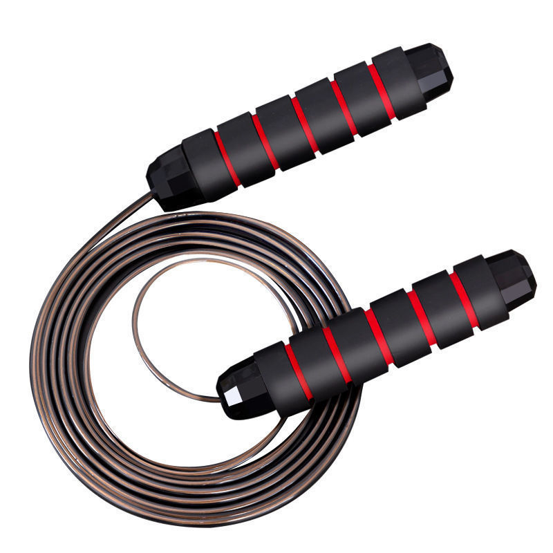 Picture of Amazon load steel wire rope skipping fitness exercise sports student competition bearing skipping rope sporting goods wholesale