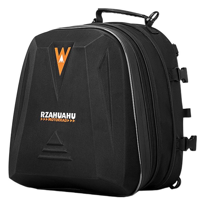 Motorcycle Universal Electric Vehicle Back Seat Bag Motorcycle Brigade Cycling Bag Large Capacity Helmet Bag Side Bag Equipment Storage
